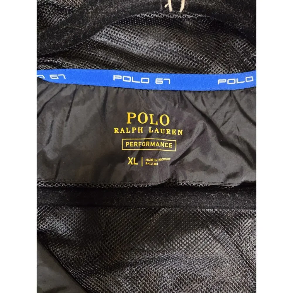 Polo Ralph Lauren‎ Performance Polo 67 Big Pony Windbreaker Zip Jacket Size XL